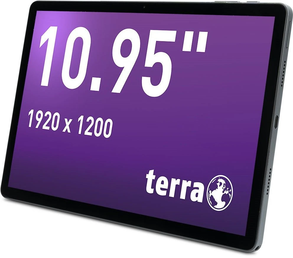 Planšetė Wortmann „TERRA PAD 1007“ 4G „Mediatek LTE“ 256 GB 27,8 cm (10,9 colio) 8 GB „Wi-Fi 5“ (802.11ac) „Android 14“ Pilka