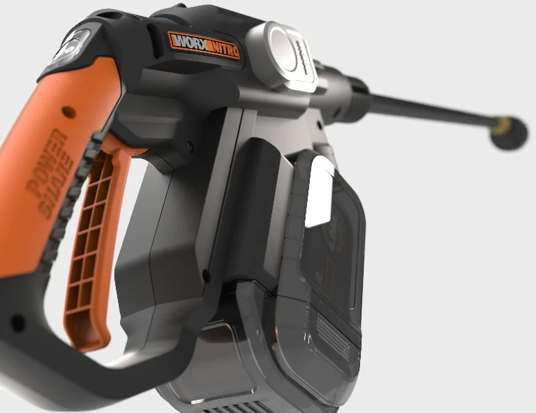 Worx akumuliatorinė plovykla Worx WG633E.9, 56bar, be akumuliatoriaus ir koroviklio