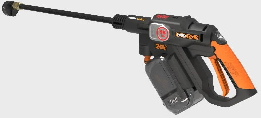 Worx akumuliatorinė plovykla Worx WG633E.9, 56bar, be akumuliatoriaus ir koroviklio