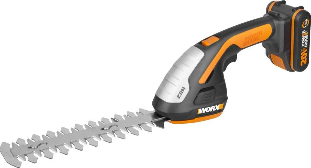 Žirklės krūmas WORX WG801E (100 mm, 120 mm, 200 mm)