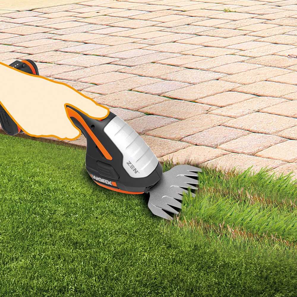 Žirklės žolei ir šakoms 20V 10/12/20cm, be pakrovėjoWORX