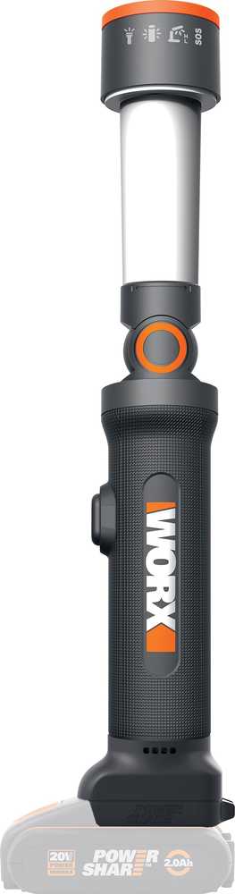 Worx įkraunamas žibintuvėlis Power Share (WX027.9)
