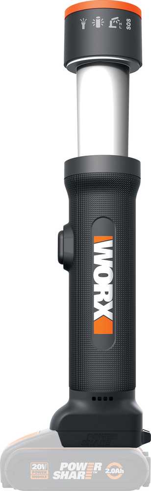 Worx įkraunamas žibintuvėlis Power Share (WX027.9)