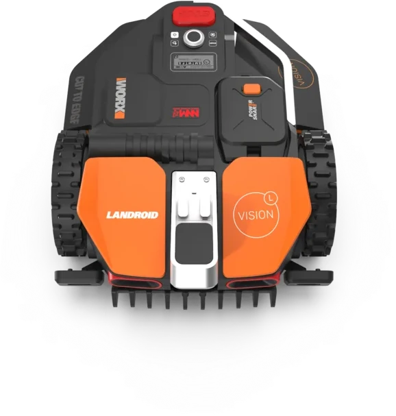 Belaidis vejos pjovimo robotas Worx Vision AI L1300 | skirtas iki 1300 m² vejai (WR213E)