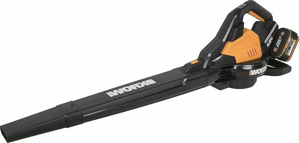 Akumuliatorinis lapų siurblys-pūstuvas Worx WG583E; 2x20 V; 2x4,0 Ah akum.