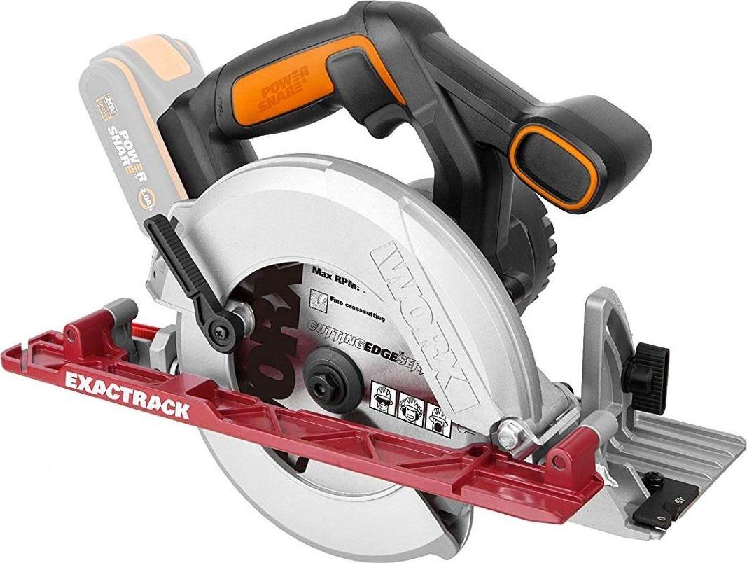 Diskinis pjūklas 20v 165mm, be akum. Worx