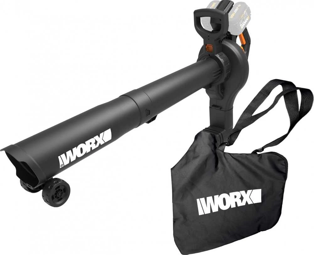 WORX WG583E.9 Akumuliatorinis lapų pūstuvas 335 km/h be akumuliatorių ir kroviklio