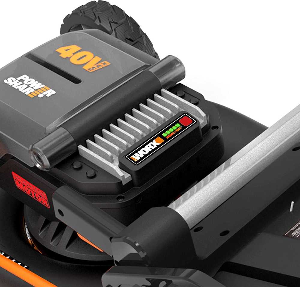 Akumuliatorinė savaeigė vejapjovė Worx WG749E; 2x20 V; 2x4,0 Ah akum.
