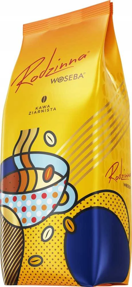 Woseba kavos pupelės WOSEBA kava, šeima, pupelės, 1000 g