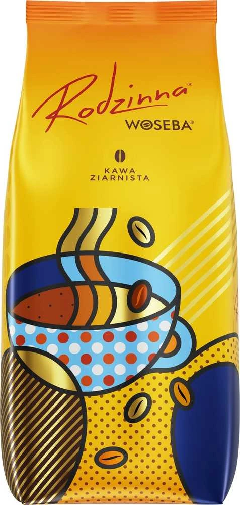 Woseba kavos pupelės WOSEBA kava, šeima, pupelės, 1000 g