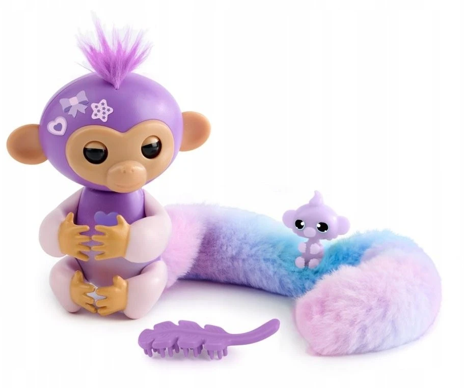 Wow Wee Fingerlings - Staigmenos uodegos - Beždžionė (602021)