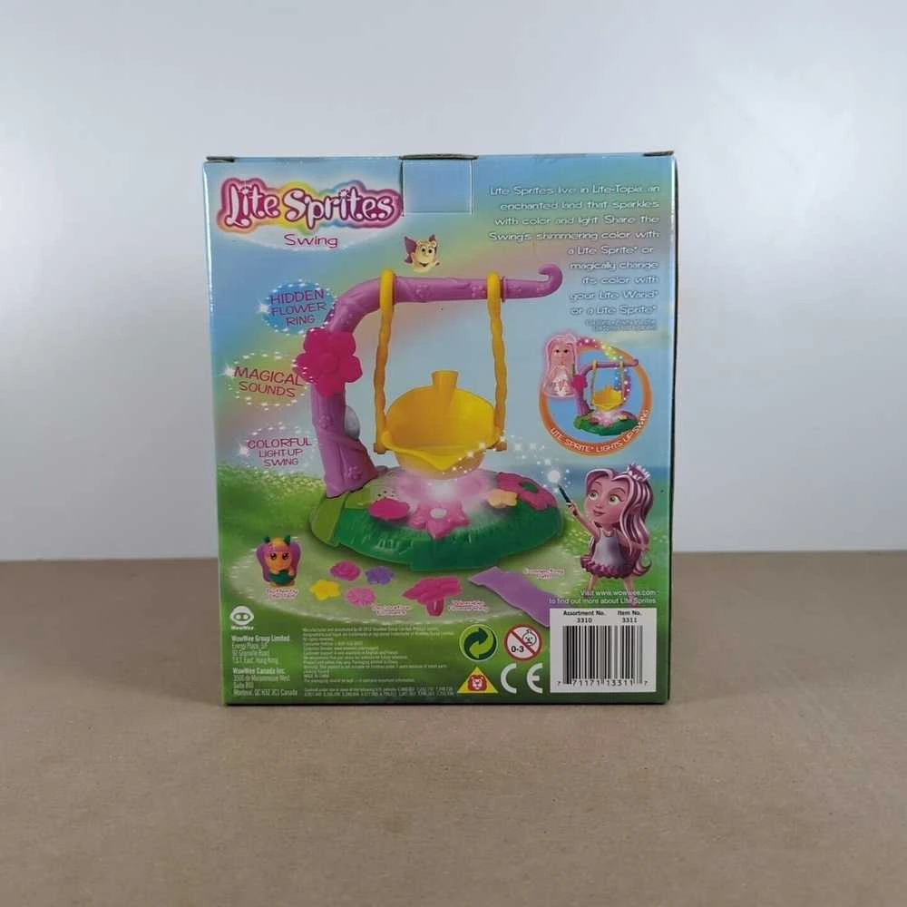 Wow Wee WowWee, Lite Sprites Deluxe, Lėlės Priedas Žaidimų Rinkinys, Sūpynės, Mergaitėms, 4+ metai