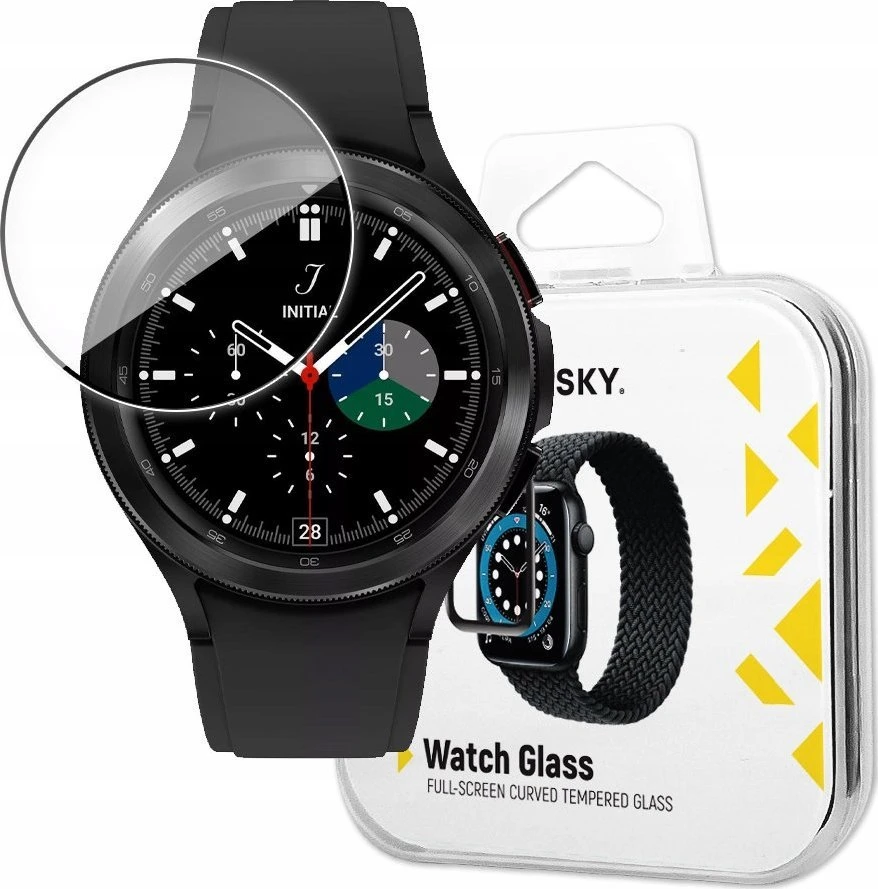 Wozinsky Full Glue Apsauginis stiklas Huawei Watch GT 5 / GT 5 Pro / GT 4 / GT 4 Pro / GT 3 / GT 3 Pro 46mm (2 vnt.)