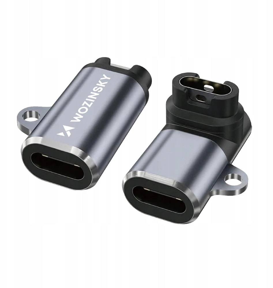 Wozinsky WAYGS1 USB-C Adapteris for Garmin Išmanusis laikrodis – pilkos spalvos