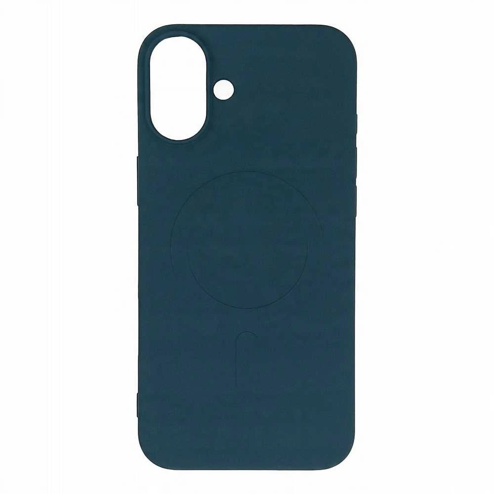 Wozinsky Liquid Silicone MagSafe for Samsung Galaxy S25 – dėklas telefonui mėlynos spalvos