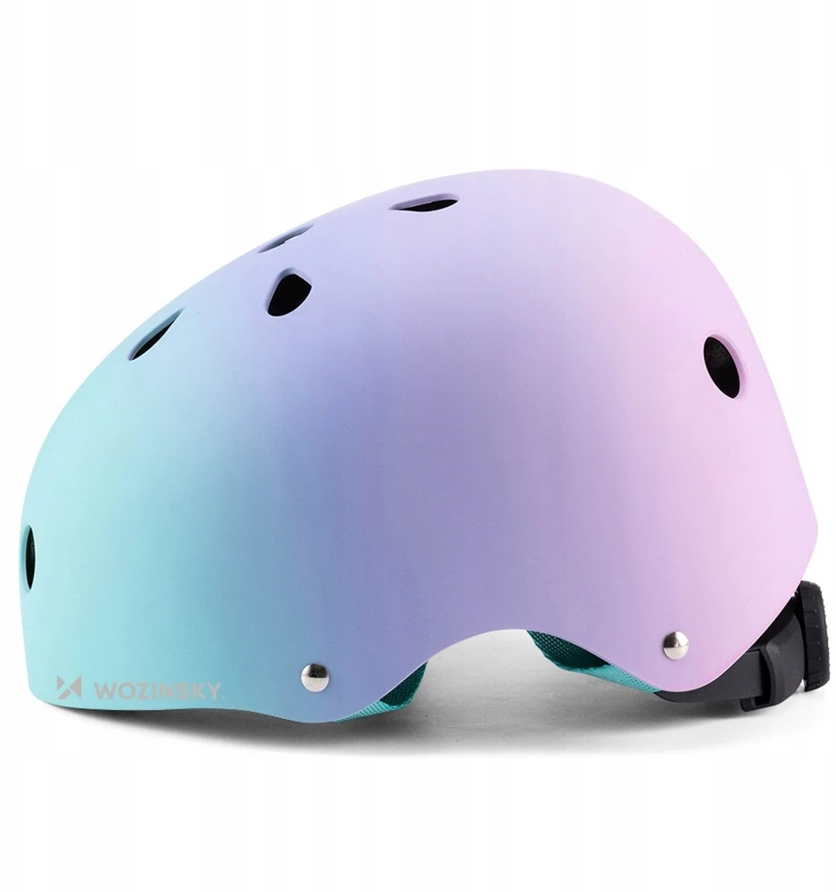 Wozinsky M BMX/Scooter Helmet - Rožinė Gradient