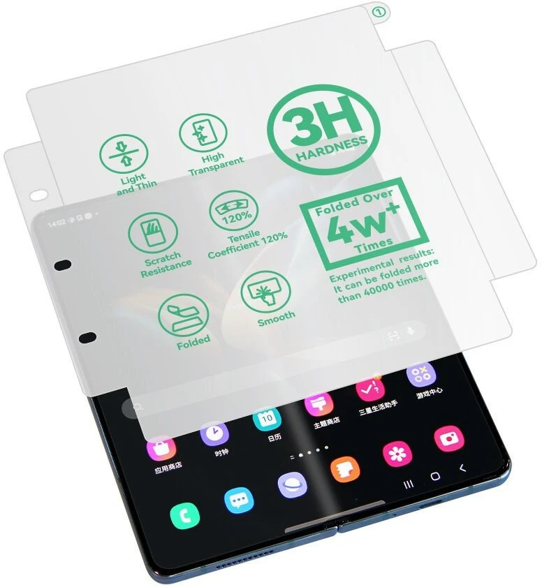 Wozinsky Invisible Film apsauginė plėvelė, skirta Samsung Galaxy Z Fold 4