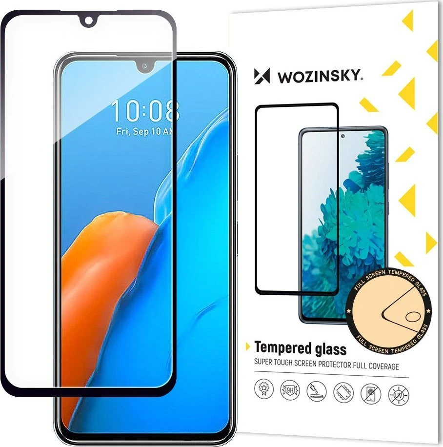 Wozinsky Wozinsky Full Glue grūdintas stiklas Infinix Note 12 Pro na cały ekran su ramką juoda (case friendly)