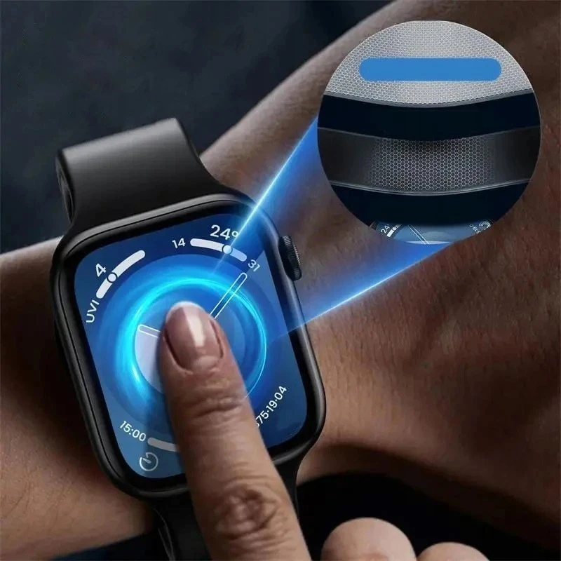 Wozinsky Full Glue Apsauginis stiklas Apple Watch Series 10 46mm (2 vnt.)