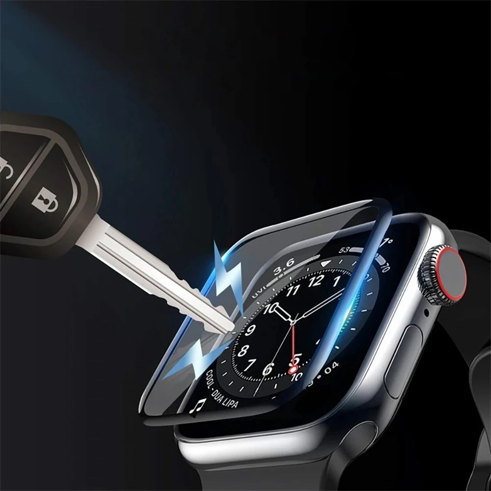 Wozinsky Full Glue Apsauginis stiklas with Juodas Frame Apple Watch Series 10 42mm (2 vnt.)