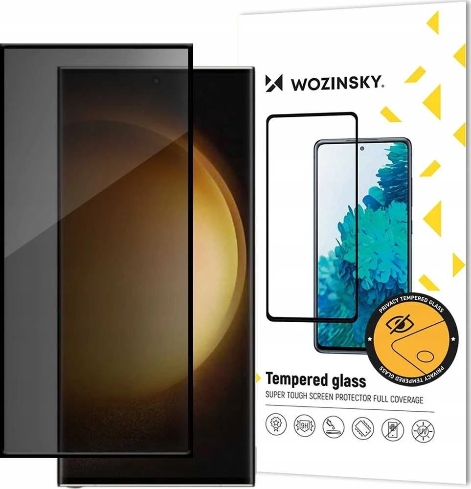 Wozinsky grūdintas privatumo stiklas Privacy stiklas su anti-spy filtru Samsung Galaxy S24 Ultra