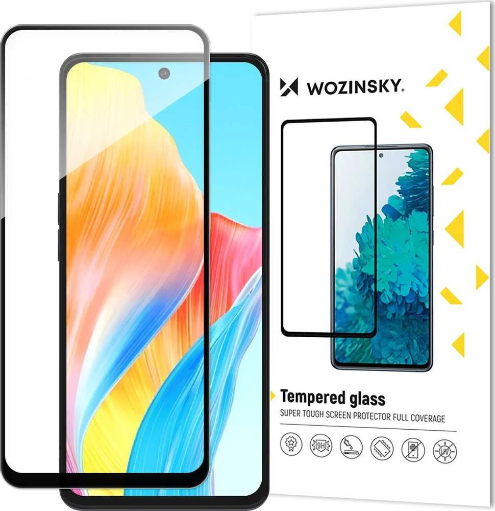 Viso ekrano grūdinto stiklo apsauga, skirta Realme 11 Tempered Glass