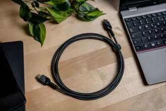 HDMI Laidas - Newell HDMI 2.1 8K 60Hz 2m Nailono Apsauga
