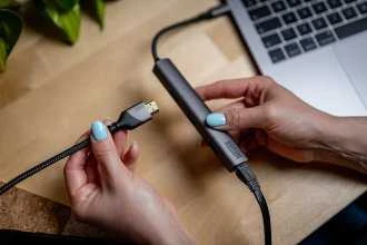 HDMI Laidas - Newell HDMI 2.1 8K 60Hz 2m Nailono Apsauga