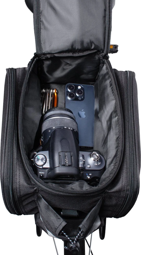 Wozinsky WBB36BK 27L bicycle bag – juodos spalvos