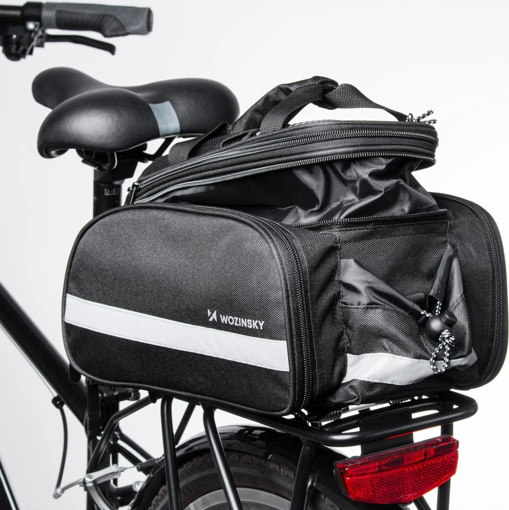 Wozinsky WBB36BK 27L bicycle bag – juodos spalvos