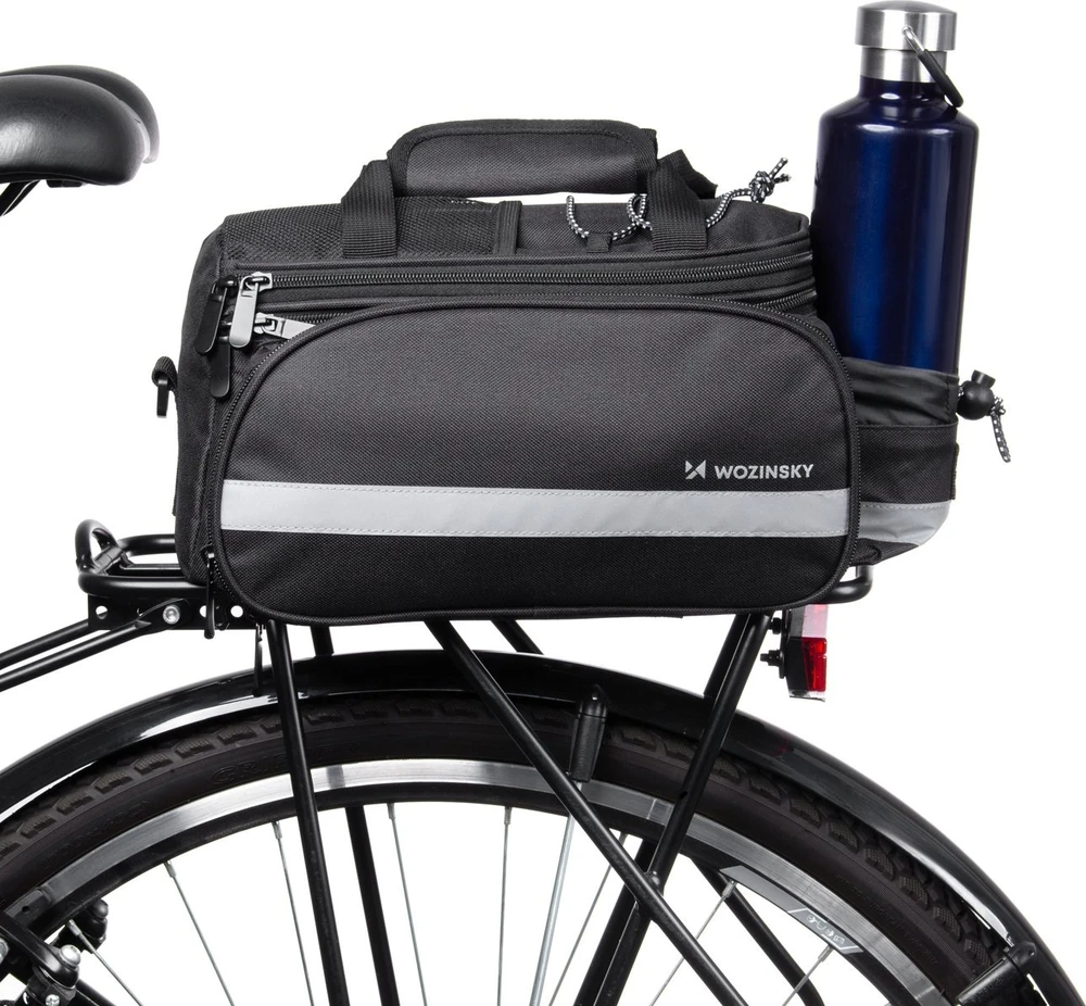 Wozinsky WBB36BK 27L bicycle bag – juodos spalvos