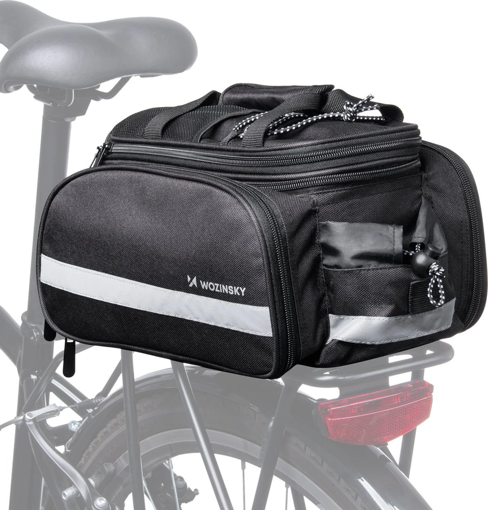 Wozinsky WBB36BK 27L bicycle bag – juodos spalvos