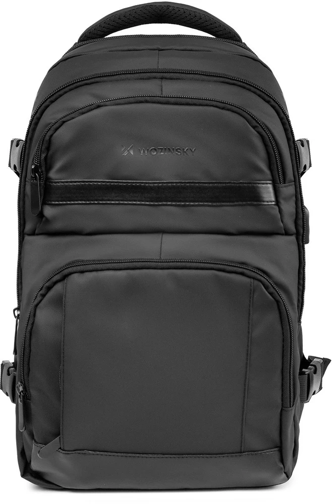 Wozinsky WPW-20L Backpack with Nešiojamas kompiuteris Pocket for 15" Travel 40x20x25 cm for Hand Luggage - Juodas