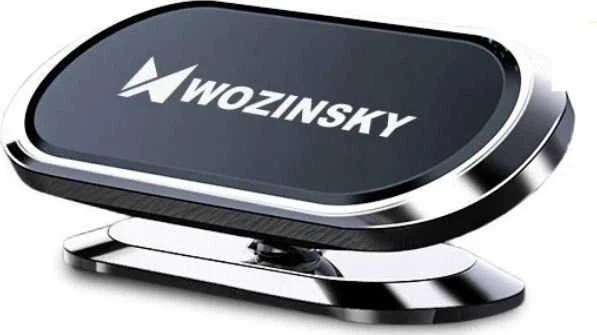 „Wozinsky“ lipnus magnetinis 360 automobilio prietaisų skydelio laikiklis, sidabrinis (WMH-06)
