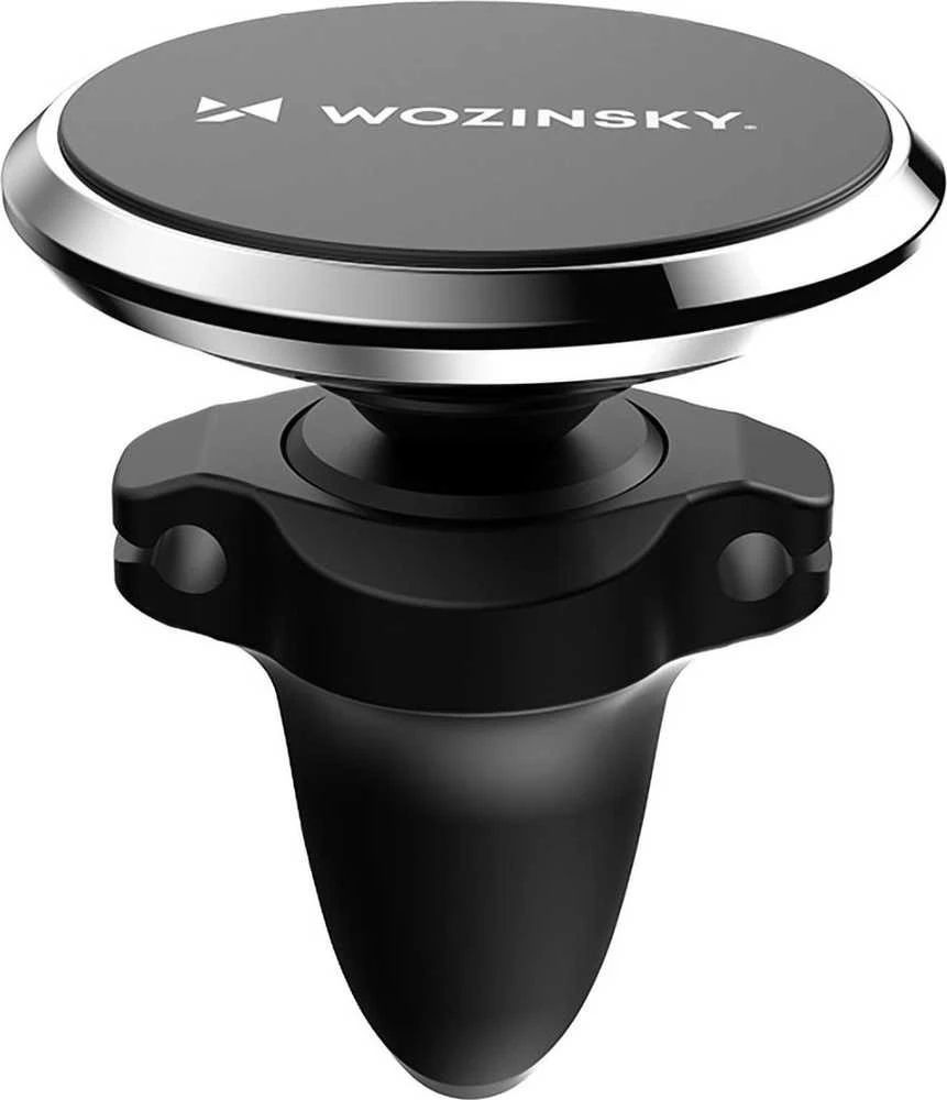Wozinsky WUMKO magnetinis telefono laikiklis for car air vent – juodos spalvos