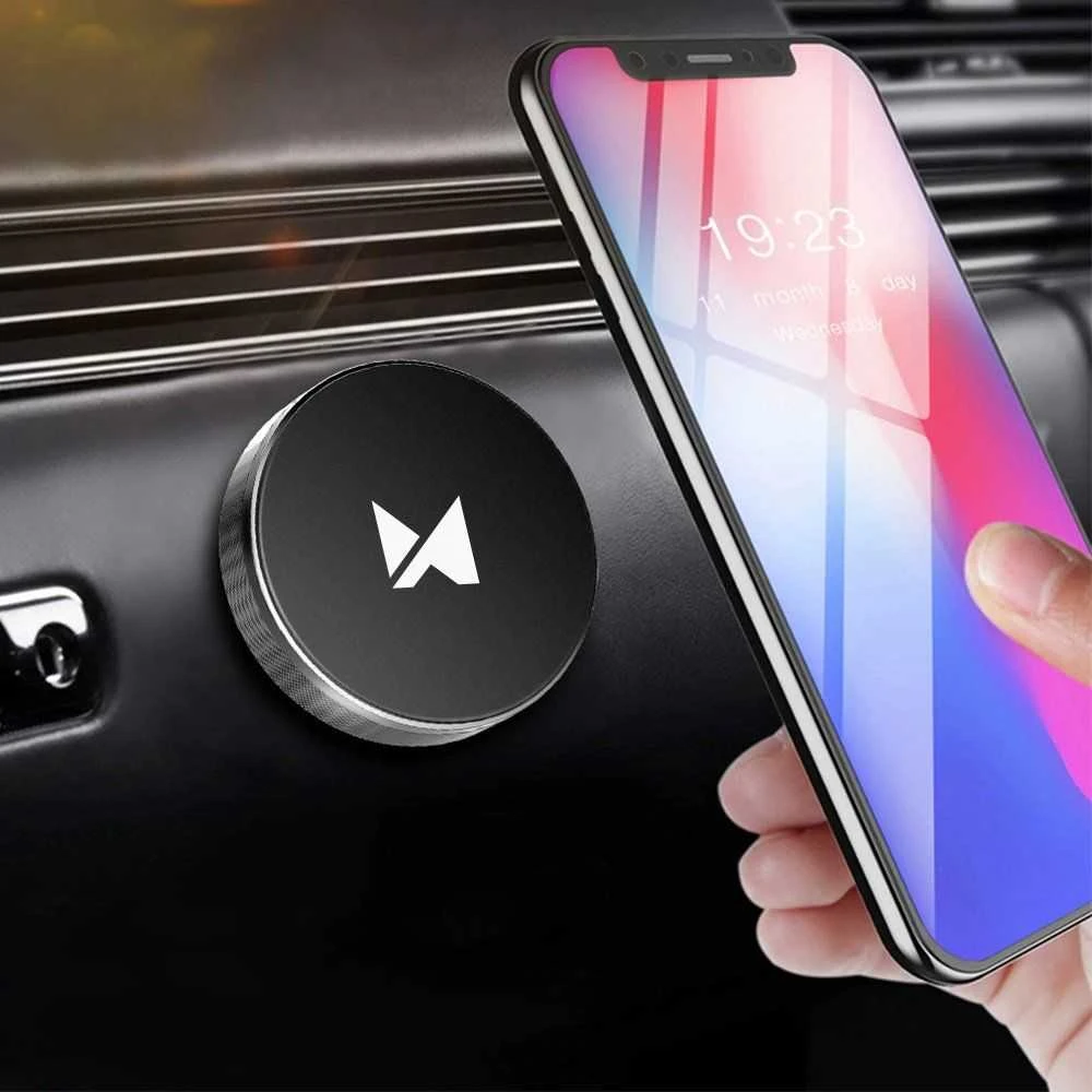 Wozinsky Lipnus magnetinis automobilio prietaisų skydelio laikiklis juodos spalvos (WMH-02)