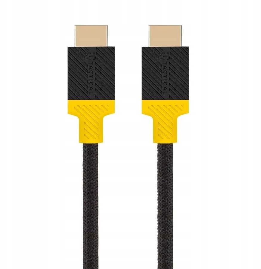 Tactical Webb Space HDMI 2.1 8K 2.1m juoda/geltona