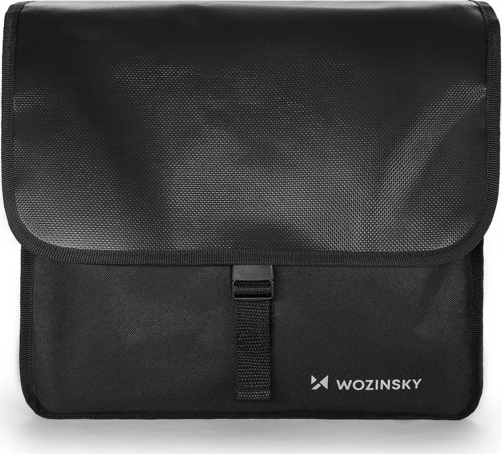 Wozinsky dviračių dėtuvė dviguba 28 l juoda (WBB34BK)