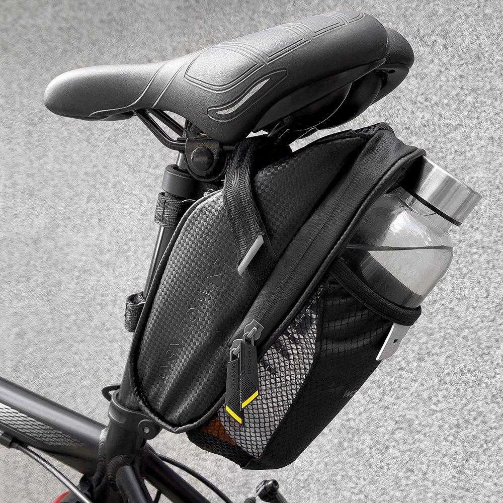 Wozinsky bike saddle bag 1.5 l juodos spalvos (WBB20BK)