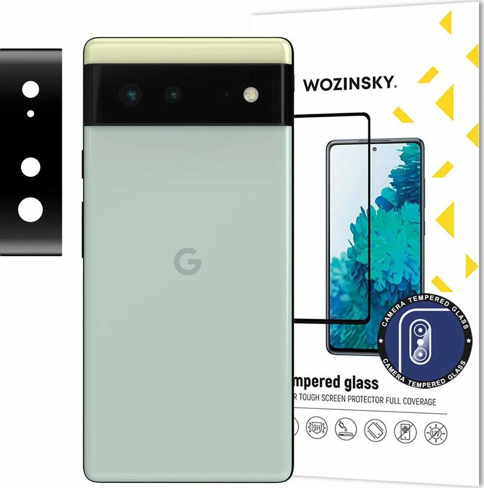 Wozinsky Grūdintas stiklas 9H na aparat kamerę do Google Pixel 6 Full Camera Glass