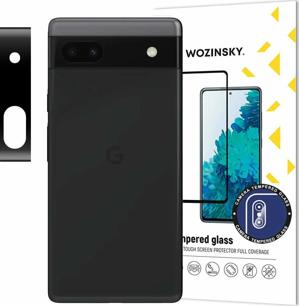 Wozinsky Grūdintas stiklas 9H na aparat kamerę do Google Pixel 6a Full Camera Glass