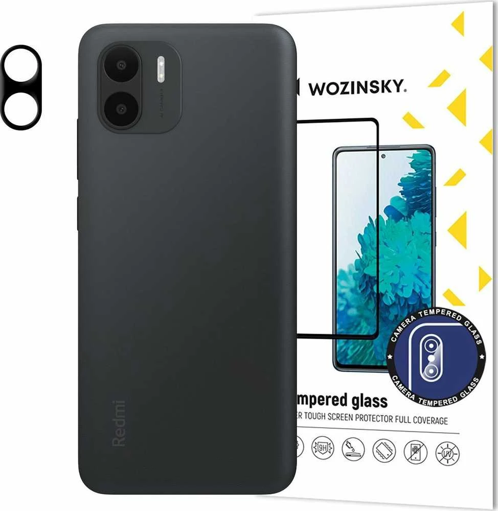 Wozinsky Grūdintas stiklas 9H na aparat kamerę do Xiaomi Redmi A2 / Redmi A1 Full Camera Glass
