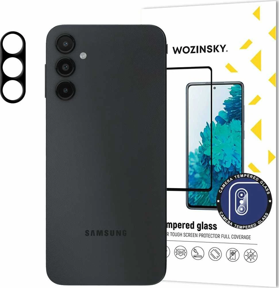 Wozinsky Grūdintas stiklas 9H na aparat kamerę do Samsung Galaxy A14 5G / A14 Full Camera Glass