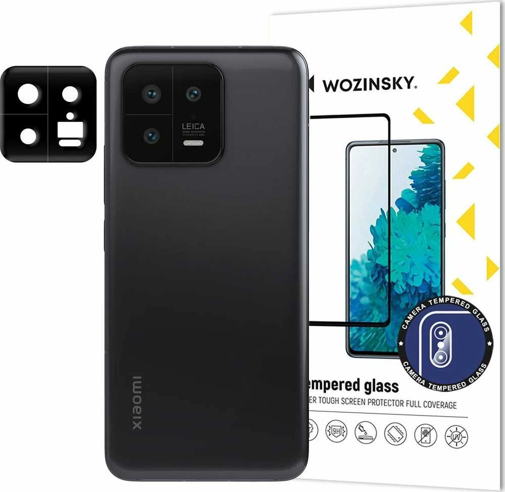 Wozinsky Grūdintas stiklas 9H na aparat kamerę do Xiaomi 13 Full Camera Glass