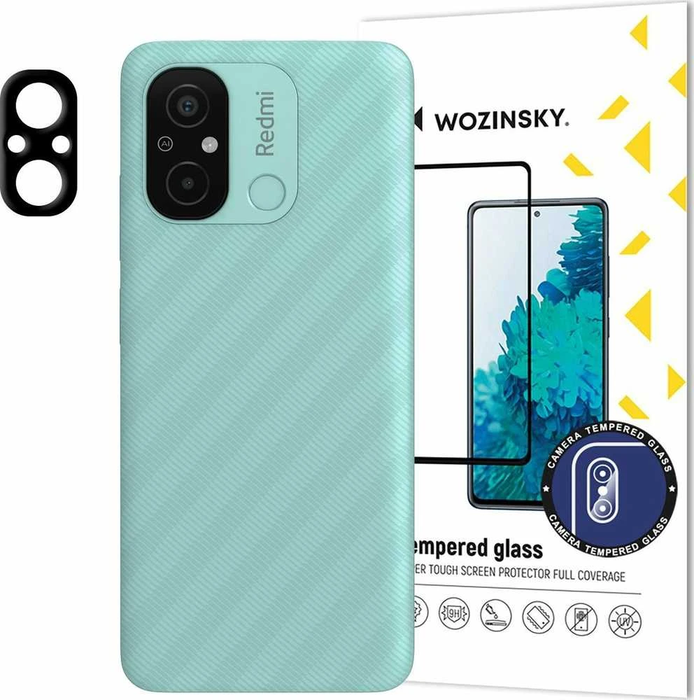 Wozinsky Grūdintas stiklas 9H na aparat kamerę do Xiaomi Redmi 11A / Poco C55 / Redmi 12C Full Camera Glass