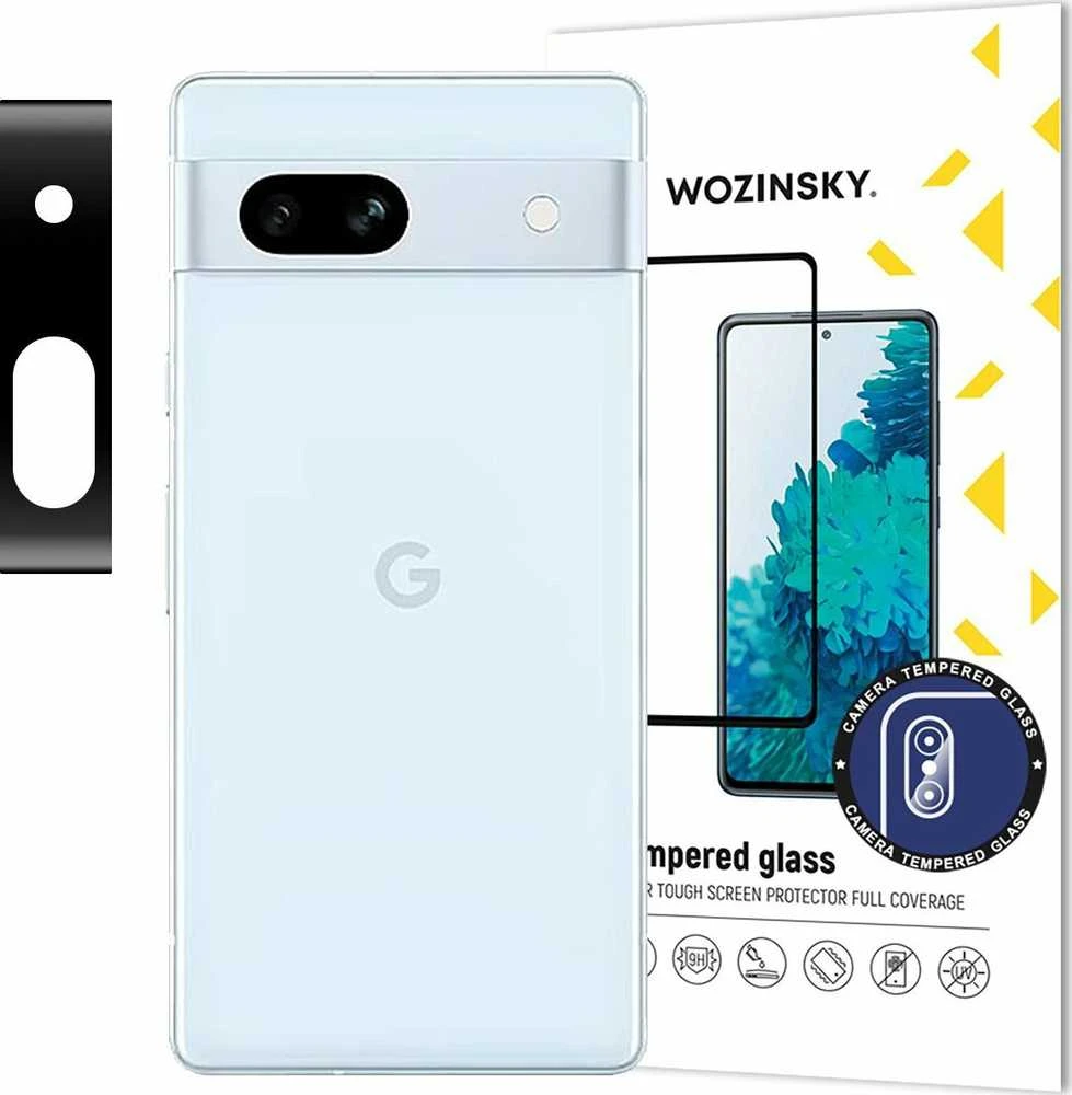 Wozinsky Grūdintas stiklas 9H na aparat kamerę do Google Pixel 7a Full Camera Glass