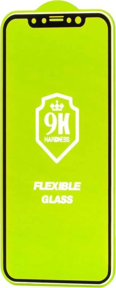 Wozinsky Full Cover Flexi Nano Glass Hybrid ekrano apsauga su rėmeliu iPhone 13 mini skaidrus