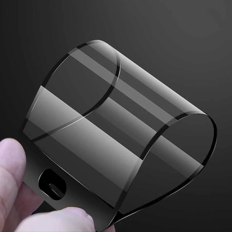 Wozinsky Full Cover Flexi Nano Glass Hybrid ekrano apsauga su rėmeliu iPhone 13 mini skaidrus