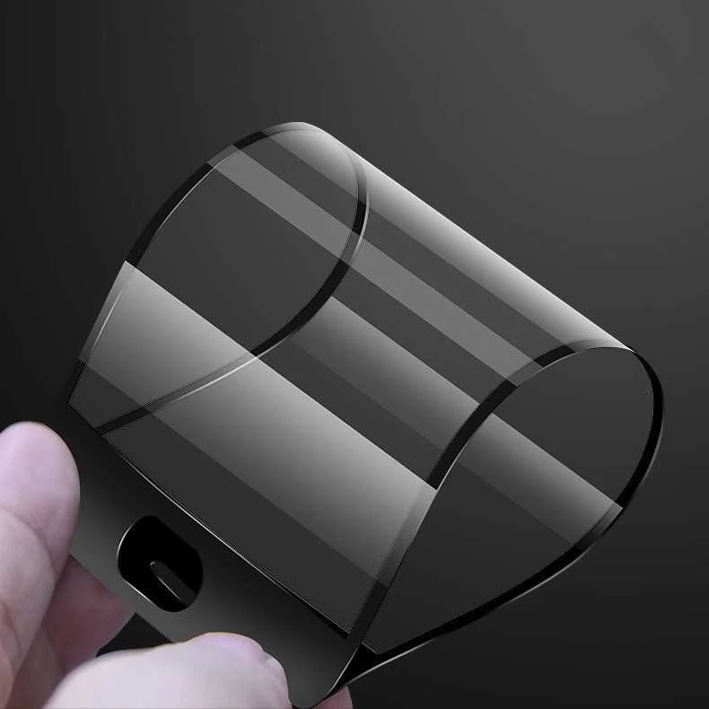 Wozinsky Full Cover Flexi Nano Glass Hybrid ekrano apsauga su rėmeliu Samsung Galaxy A42 5G skaidrus