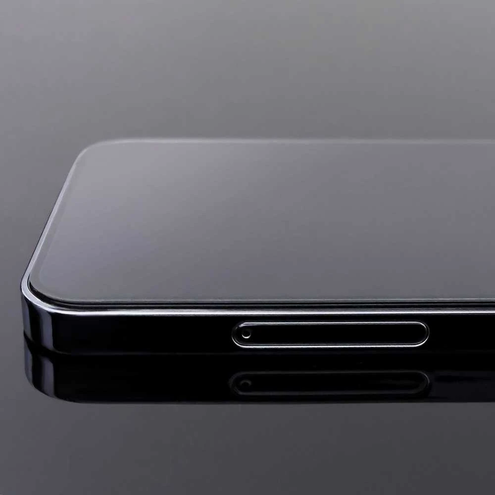 Wozinsky Grūdintas stiklas na ekran iPhone 14 Pro Max elastyczne su czarną ramką Flexi Nano Glass